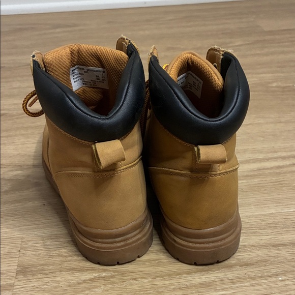 Tan Leather Lace-Up Boots - Boys 5 / Women’s 7ish - Picture 5 of 8